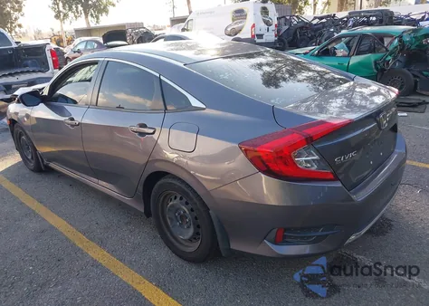 2020 Honda Civic Lx из США, поврежденный, VIN 19XFC2F64LE210556